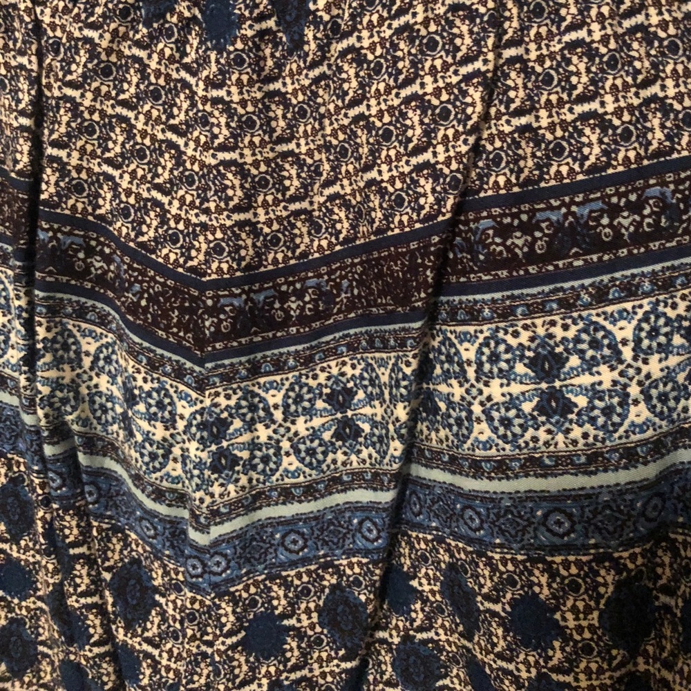 Blue Patterned Romper - Picture 5 of 5